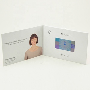 Brochure vidéo publicitaire électronique pour entreprises, carte promotionnelle, impression personnalisée, écran LCD, livre, catalogue numérique - Product Image 3