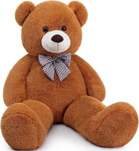 MorisMos <span class=keywords><strong>150</strong></span> <span class=keywords><strong>cm</strong></span> gigante orsacchiotto morbido grande XXL carino <span class=keywords><strong>peluche</strong></span> ragazza fidanzata Partner moglie madre bambini regalo amorevole - Product Image 5