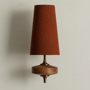 Wall <b>Lamp</b> Solid Wood Walnut Led E27 <b>Switch</b> Control Bedroom Living Room - Product Image 1