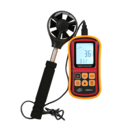 Beneech-medidor de velocidad del viento GM8901 +, anemómetro portátil de mano, medidor de flujo de velocidad del aire