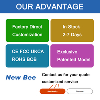 Nouvel écouteur sans fil miniature de marque Bee LC-B41, casque Qualcomm 5.0 mains libres avec micro