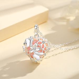 Harmonie <span class=keywords><strong>Bola</strong></span> Collier pour <span class=keywords><strong>Grossesse</strong></span> Ange Bébé Angle Appelant Nouveau Mexicain Bolas Pendentif Cadeau - Product Image 3