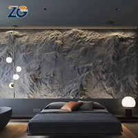 Panneau mural en pierre artificielle ZGSTONE, léger, en PU, imitation pierre, champignon, extérieur, décoratif, faux rocher, 3D, polyuréthane