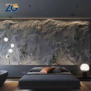 Panel de Revestimiento de Pared de Piedra Artificial Ligera ZGSTONE, Diseño de Hongo, Decoración Exterior, Piedra Sintética de Poliuretano 3D - Product Image 2