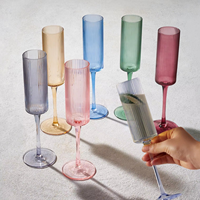 Flûtes à champagne en plastique 6 OZ, gobelets incassables réutilisables pour mariage, fête, anniversaire, Noël