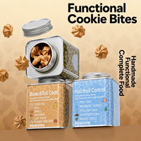 Friandises fonctionnelles lyophilisées pour chats : Soin du pelage, contrôle des boules de poils et haleine fraîche