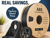 Filamen Printer 3D Hopeda Value ABS 1.75mm High Impact untuk Pencetakan, Harga Grosir, Warna Kustom untuk Bambu Lab