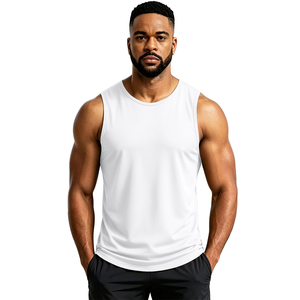 DOVEARK 2026 <span class=keywords><strong>Camiseta</strong></span> sin mangas de verano para <span class=keywords><strong>hombre</strong></span>, ligera, de secado rápido, para gimnasio, atlética, sin mangas, ropa exterior, chaleco de entrenamiento - Product Image 3