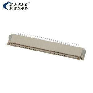 Connecteur FFC/FPC ZIF vertical SMT à pas de 1,0 mm, type Backflip H=2,6, double contact inférieur – Vente chaude du fabricant - Product Image 2