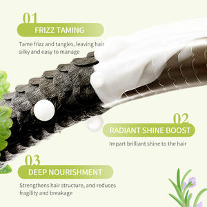 Traitement capillaire à la menthe et au romarin Icesea pour réparer les cheveux abîmés - Product Image 4