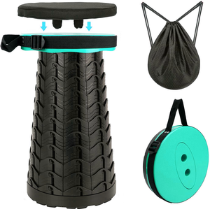 Tabourets de pêche pliables, télescopiques, extensibles, légers et rétractables <span class=keywords><strong>en</strong></span> <span class=keywords><strong>plastique</strong></span> pour l'extérieur et le bar - Product Image 5
