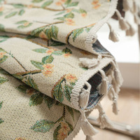 Rideaux de maison modernes à motifs de fleurs et d'oiseaux, rideaux semi pare-soleil, salon, chambre à coucher, rideaux en tissu d'étude
