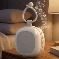 Nouvelle machine à bruit blanc portable pour bébé, machine à berceuses, apaisant de sommeil portable pour bébé avec veilleuse et détection des pleurs