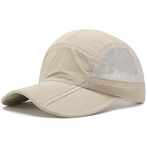 Gorra de Béisbol de 7 Paneles con Malla Transpirable - Gorra de Sol Ajustable de Secado Rápido para Senderismo, Golf y Running - Product Image 1