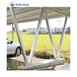 Abri de voiture pour <span class=keywords><strong>3</strong></span> <span class=keywords><strong>voitures</strong></span>, système d'abri de voiture <span class=keywords><strong>solaire</strong></span> imperméable pour l'extérieur - Product Image 5