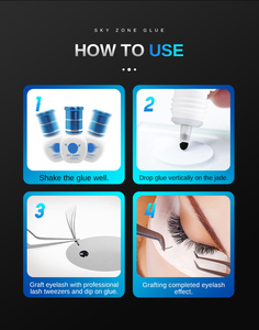 Adhesivo <span class=keywords><strong>de</strong></span> Larga Duración para <span class=keywords><strong>Pestañas</strong></span> Personalizado, Marca Privada, Resistente al Aceite, <span class=keywords><strong>Pegamento</strong></span> <span class=keywords><strong>Sky</strong></span> Zone Coreano para Extensiones <span class=keywords><strong>de</strong></span> <span class=keywords><strong>Pestañas</strong></span> - Product Image 4