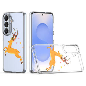 Nouvel arrivage Coque transparente à dessin coloré pour Samsung <span class=keywords><strong>Galaxy</strong></span> S26 Couverture de téléphone portable antichoc en acrylique transparent - Product Image 6
