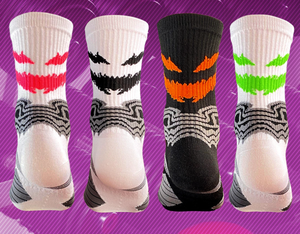 Devil Smile Basketball Chaussettes de haute qualité Long Barrel <span class=keywords><strong>Taille</strong></span> haute Serviette épaisse Bas Logo personnalisé Chaussettes de sport Outwear - Product Image 2