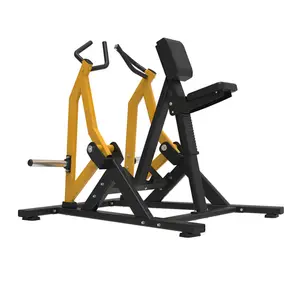Machine de gymnastique de force à plateau chargé, rangée assise/exercice corporel, équipement de Fitness, Machine à rames latérale Iso
