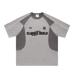 TF Custom Soccer <strong>Jersey</strong> Boxy Breathable Polyester Streetwear Sublimation Oversized Football T-Shirts - Product Image 3