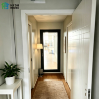 Maison préfabriquée portable à double aile pliable de 30 pieds, isolée, avec intérieur complet, extensible, pour logement mobile