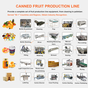 Línea de Producción de Fruta Enlatada Llave en Mano de Leadworld, Máquina Enlatadora de Frutas, Máquina Profesional Personalizada para Enlatar Frutas - Product Image 4