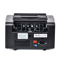 Compteur de billets de banque commercial portable rechargeable multi-devises, personnalisable pour la détection de plusieurs devises