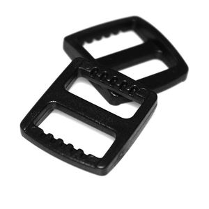 Boucle de réglage rectangulaire/carrée à 3 barres en plastique pour sac d'artisanat en cuir, sangle de ceinture à bandoulière 1-3.8cm - Product Image 1