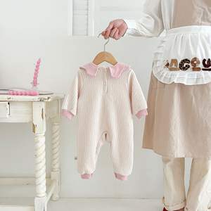 Baju monyet bayi perempuan, Jumpsuit lengan panjang Super lucu Musim Semi dan Gugur - Product Image 4