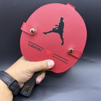 Clip de protection magnétique pour pagaie de tennis de table, sangle en cuir, housse en caoutchouc, anti-oxydation, anti-collision, film protecteur de remplacement
