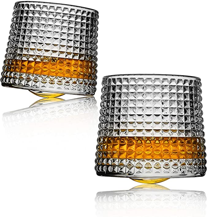 Crystal Whiskey glasses rocks glasses - old fashioned glass, for Drinking cocktails