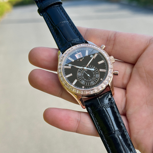 Montre classique rétro pour homme, mécanique haut de gamme multifonctionnelle, design élégant et étanche. - Product Image 2