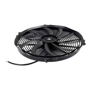 Ventilador de refrigeración universal para radiador de coche, 12V 80W 41cm, con función de succión y soplado, para actualización y reacondicionamiento. - Product Image 3