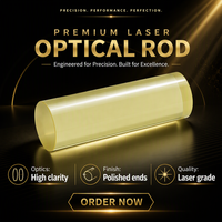 Batang Laser Nd YAG 7*145mm Pengganti Bahan Habis Pakai Laser untuk Mesin Las Laser YAG 1064 nm Cina 0.1kg