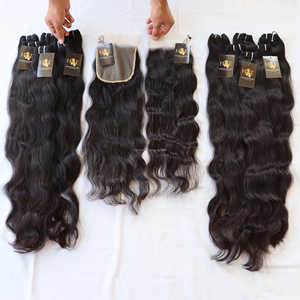 Pelo indio de visón de alta calidad, fino, HD, cierre Frontal de encaje, transparente, suizo - Product Image 2