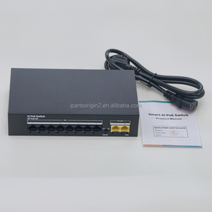 10 Port 100Mbps PoE <b>Switch</b> 8 PoE Port 96W Internal Power Supply IEEE af at Long Range CCTV <b>Network</b> <b>Switch</b> - Product Image 3
