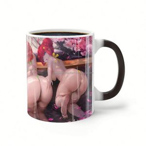 Mug de fête classique en porcelaine écologique de 11 oz, personnalisé avec logo imprimé par sublimation, sensible à la chaleur et changeant de couleur - Product Image 6