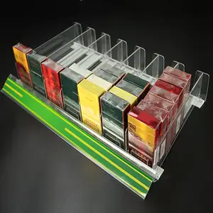 7 Pusher Cigarette Shelf Pack Pusher Tray Sack Drink supermarket shelf divider Auto Push Display Pusher