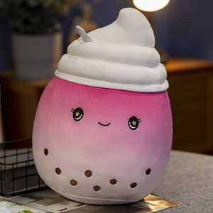 HECION nouveau fruits lait thé tasse oreiller en peluche <span class=keywords><strong>grande</strong></span> bulle thé <span class=keywords><strong>poupée</strong></span> <span class=keywords><strong>chiffon</strong></span> <span class=keywords><strong>poupée</strong></span> cadeau dormir <span class=keywords><strong>poupée</strong></span> - Product Image 3