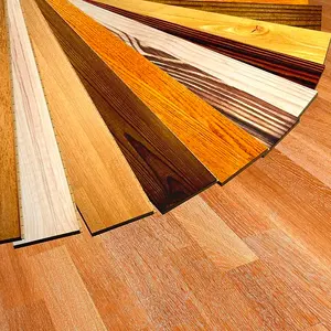 Customized Wood Grain Noiseproof IXPE Layer Fireproof Waterproof Durable Luxury Indoor Floor SPC Decking Wooden Click Board