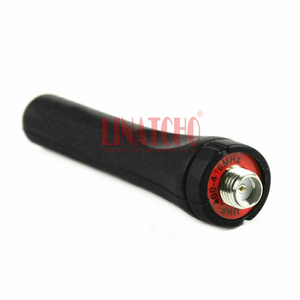 UHF court pour antenne femelle SMA pour talkie-walkie Radio bidirectionnelle avec conception tronquée douce polarisation verticale 400-480MHz - Product Image 3