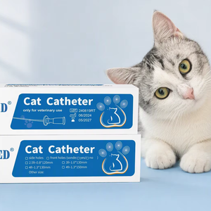Catetere Urinario Veterinario OEM per Gatti, Catetere Uretrale Sterile Monouso per Animali Domestici - Product Image 1