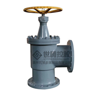 Vanne à boisseau angulaire industrielle J44B pour ammoniac, DN100, vanne à angle droit pour applications liquides et cryogéniques d'ammoniac - Product Image 2