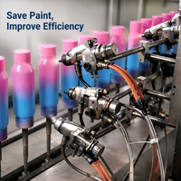 Ligne de peinture automatisée pour plastique et métal, qualité fiable