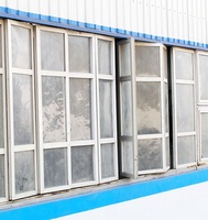Fenêtre verticale industrielle résistante à la corrosion en PRV avec panneaux transparents en fibre de verre pour la ventilation et l'éclairage naturel