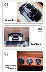 รถยนต์พลังงานไฟฟ้าแบบกำหนดเองรุ่นใหม่ มินิเอสยูวี 2000W 5000W 60V 72V - Product Image 5
