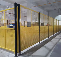 Cloison mobile pour atelier |   Porte d'isolement en maille perforée pour entrepôt