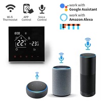 Zigbee 3.0 Thermostat intelligent pour chauffage par le sol WiFi HVAC isolation thermique pour pièce ABS et PC matériel pour médias d'eau