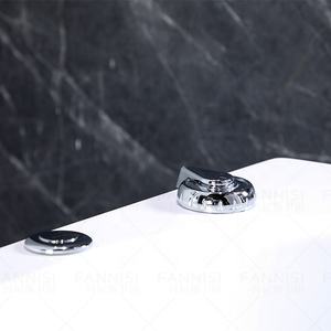 ขายส่ง OEM ODM คู่ด้านกระโปรงสี่เหลี่ยมผืนผ้าน้ำตกกลางแจ้งอ่างน้ำร้อนสปาอ่างอาบน้ำนวดขนาดใหญ่ที่มีหมอน - Product Image 6