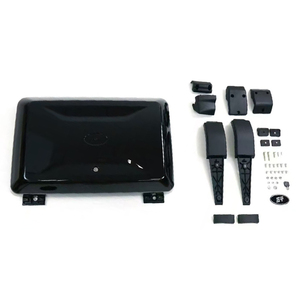 Caja de Herramientas Exterior de Acero Inoxidable de Alta Calidad para JETOUR T2 Traveler SUV, Diseño Black <span class=keywords><strong>Defender</strong></span>, <span class=keywords><strong>Marca</strong></span> TENES - Product Image 1
